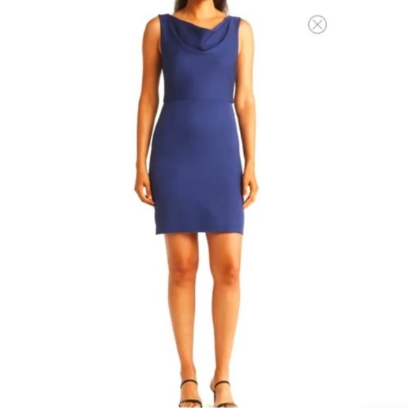 Sam Edelman Cowl Neck Sheath Dress - Picture 1 of 6